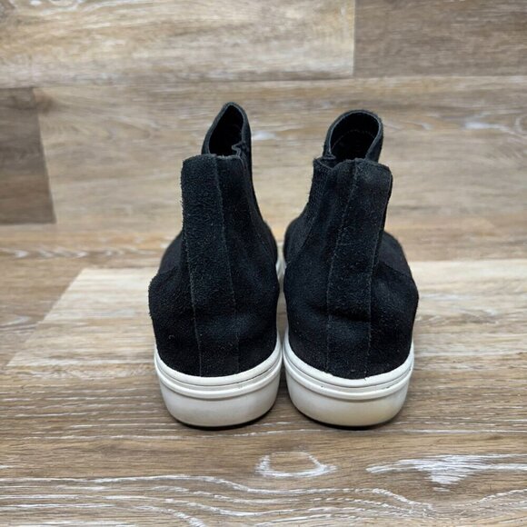 Steve Madden Suede Sultan Chelsea Wedge Booties Women's Size 8M - Picture 3 of 6